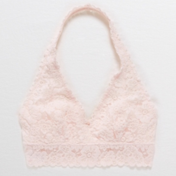 Halter bralette ballet pink lace softesta - Picture 2 of 11
